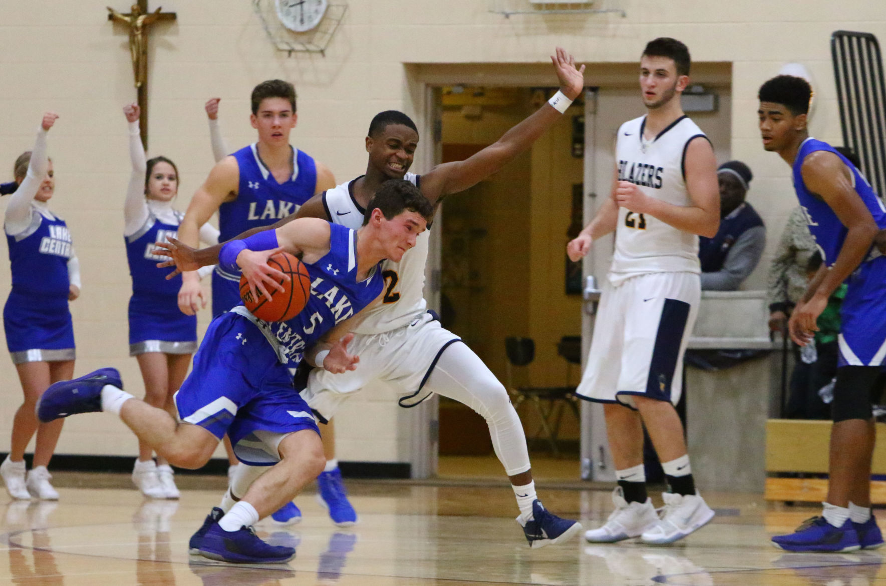 Gallery: Lake Central at Marquette Catholic boys basketball